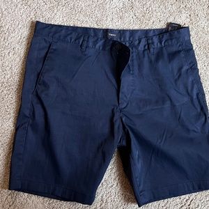 Theory Men's Shorts - Navy - Sz 34